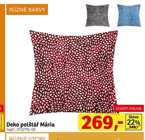 Deko polštář Mária