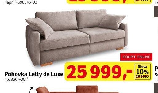 Pohovka Letty de Luxe - ASKO akcniletaky.com