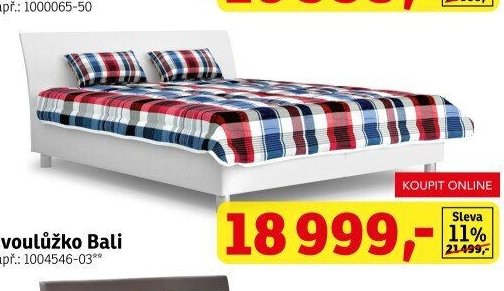 Dvoulůžko Bali - ASKO akcniletaky.com