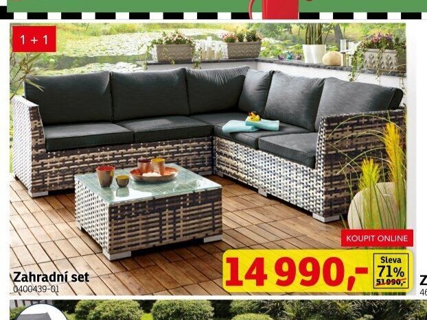 Zahradní set - ASKO akcniletaky.com