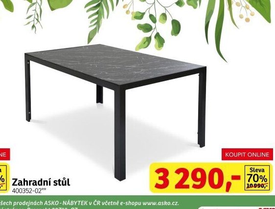 Zahradní stůl - ASKO akcniletaky.com