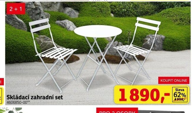Skládací zahradní set - ASKO akcniletaky.com