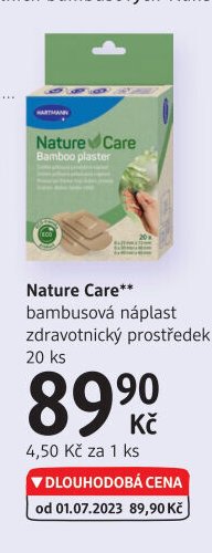 Nature Care bambusová náplast