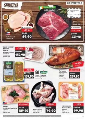 akční leták Kaufland 16.8.2023-22.8.2023