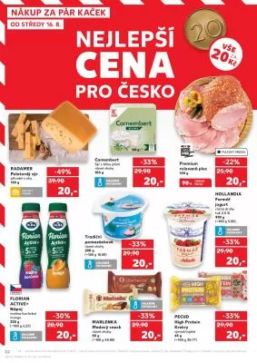 akční leták Kaufland 16.8.2023-22.8.2023