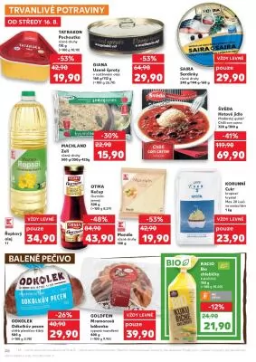 akční leták Kaufland 16.8.2023-22.8.2023