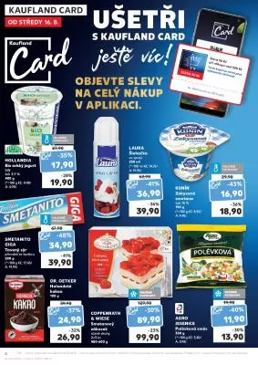 akční leták Kaufland 16.8.2023-22.8.2023