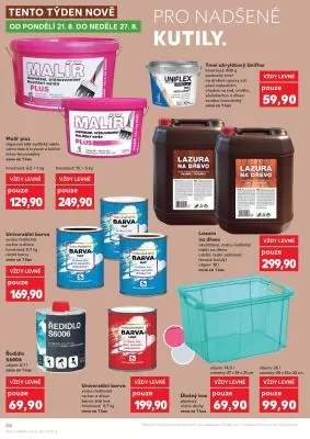 akční leták Kaufland 16.8.2023-22.8.2023