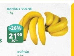 Banány volné