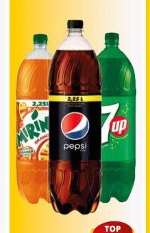 Pepsi, Pepsi Max, Mirinda, 7 Up