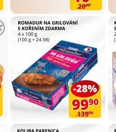 ROMADUR NA GRILOVÁNÍ S KOŘENÍM ZDARMA