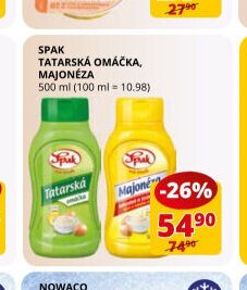 Spak tatarská omáčka, majonéza