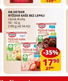 Dr. Oetker rýžová kaše bez lepku