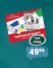 Concorde barvy temperové 6 ks