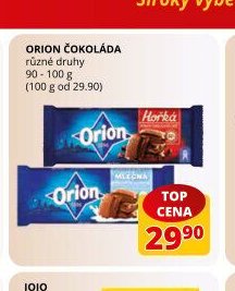 Orion čokoláda