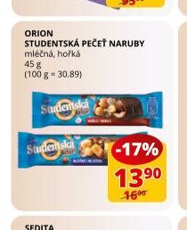 Orion studentská pečeť naruby