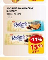 Rodinné polomáčené sušenky