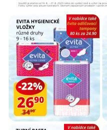 Evita hygienické vložky