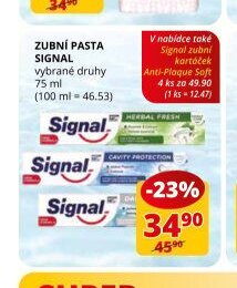 Signal zubní pasta