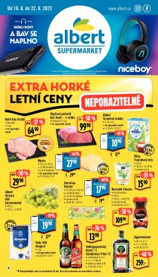 akční leták Albert 16.8.2023-22.8.2023