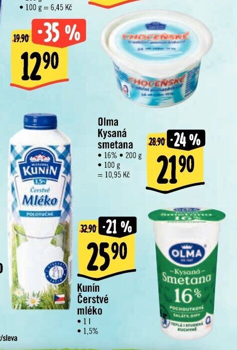 Olma Kysaná smetana