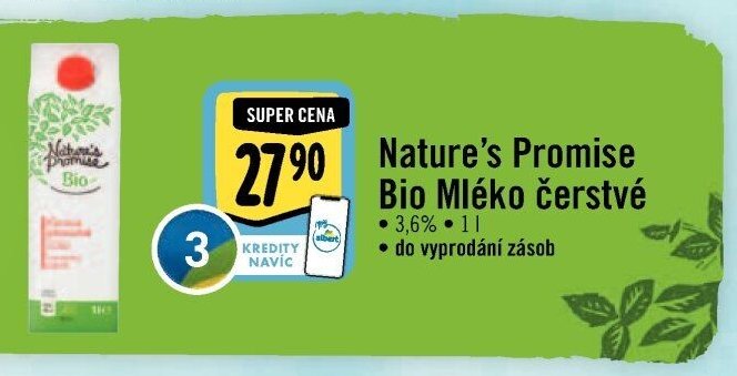 Nature’s Promise Bio Mléko čerstvé