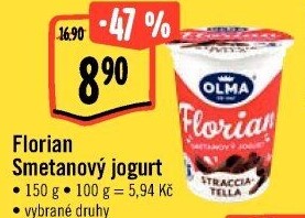 Jogurt smetanový Florian Olma