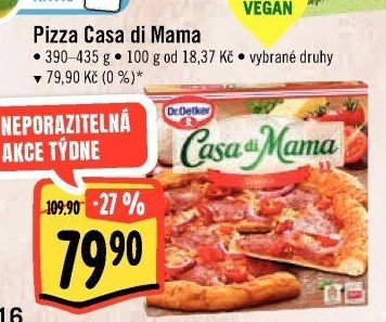 Pizza mražená Casa di Mama Dr. Oetker