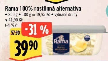 Rama rostlinná Plant Based Butter Alternative
