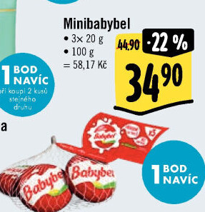 Sýr Mini Babybel Veselá kráva