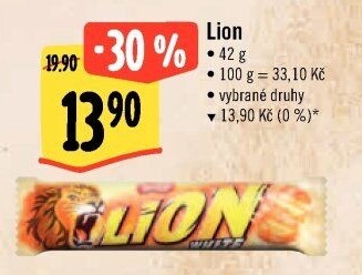 Tyčinka Lion Nestlé