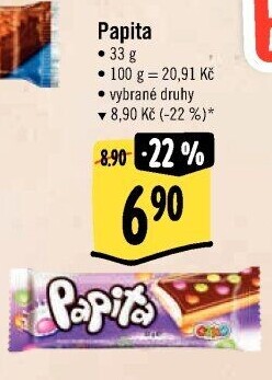 Tyčinka Papita Sölen