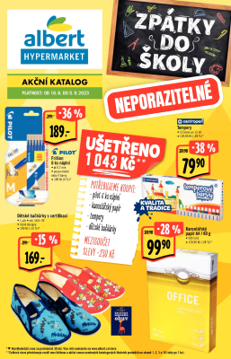 akční leták Albert 16.8.2023-5.9.2023