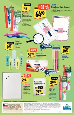 akční leták Albert 16.8.2023-5.9.2023
