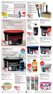 akční leták Barvy a laky drogerie 15.8.2023-3.9.2023