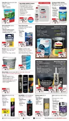 akční leták Barvy a laky drogerie 15.8.2023-3.9.2023