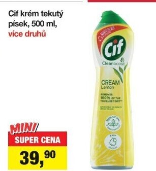 Krémový čistič Cif Cream