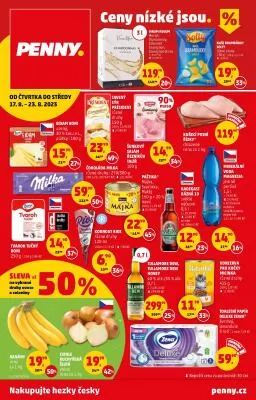 akční leták Penny Market 17.8.2023-23.8.2023