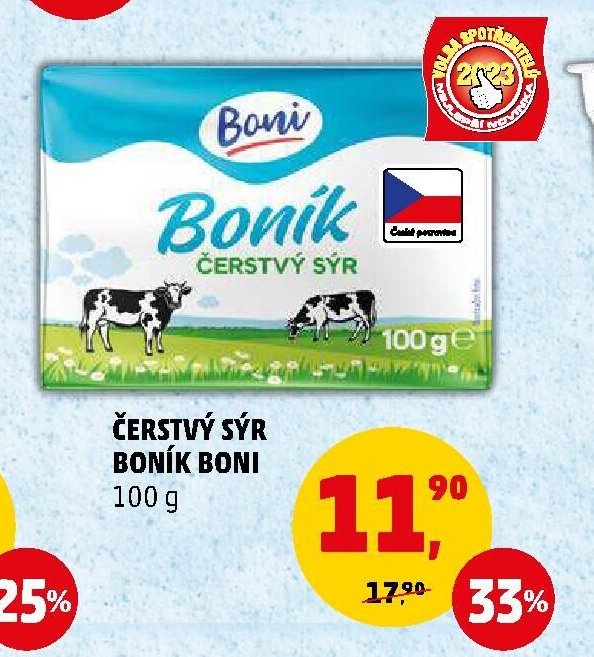 Čerstvý sýr Boník Boni
