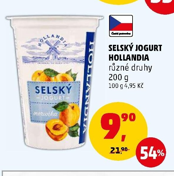 Selský jogurt Hollandia 200 g