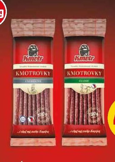 Klobásky Kmotrovky 100 g