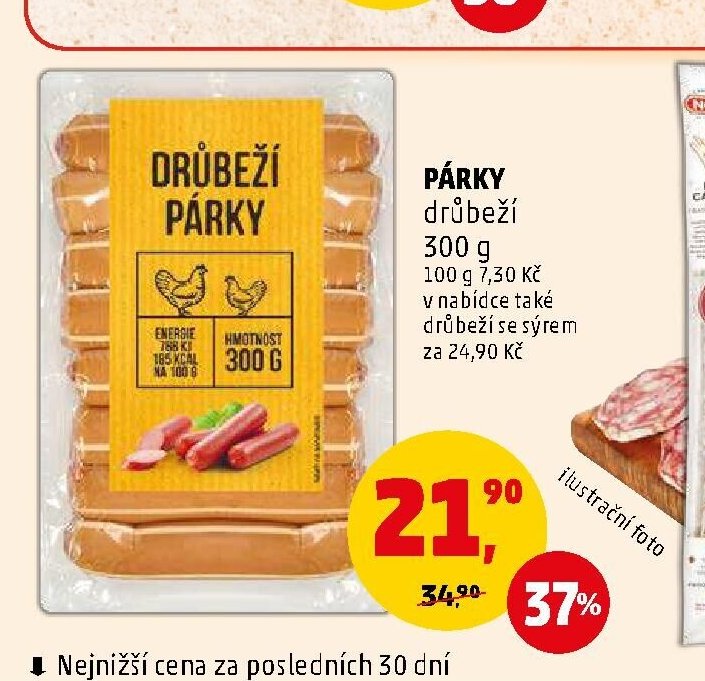 PÁRKY DRŮBEŽÍ 300 g