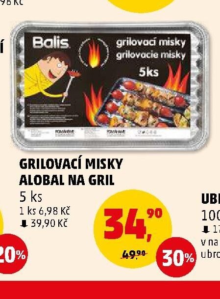GRILOVACÍ MISKY ALOBAL NA GRIL