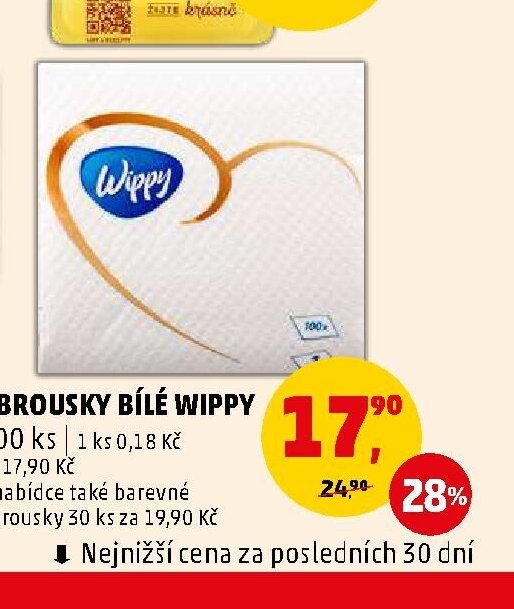 UBROUSKY BÍLÉ WIPPY