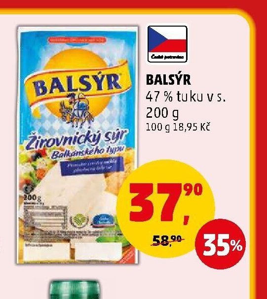 Balsýr 200 g
