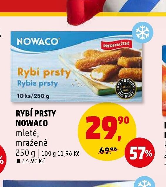 RYBÍ PRSTY NOWACO 250 g