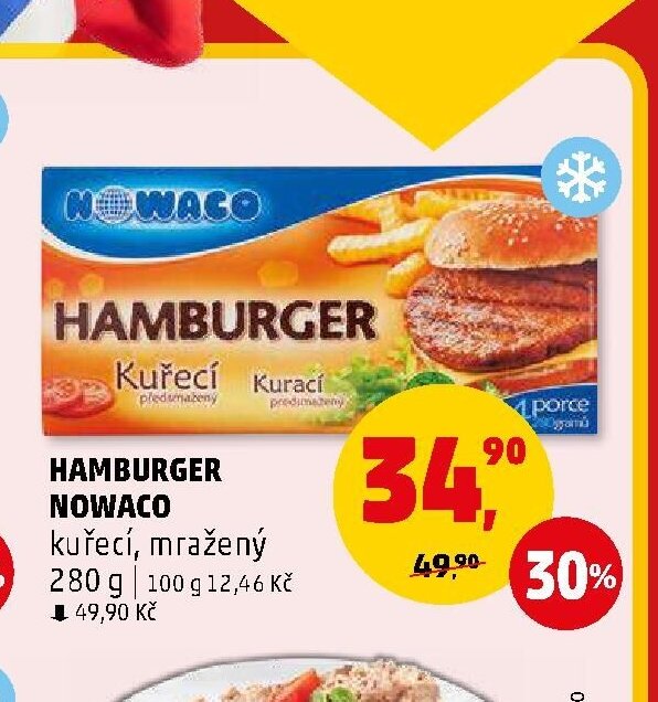 HAMBURGER NOWACO 280 g