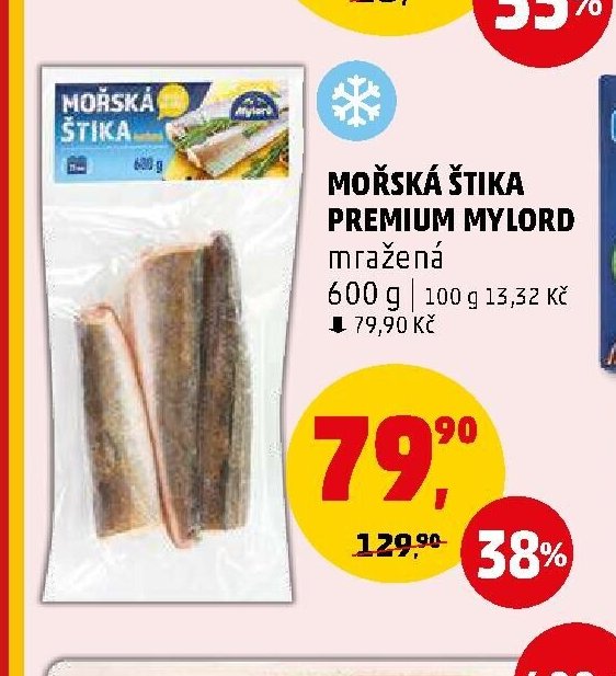 MOŘSKÁ ŠTIKA PREMIUM MYLORD 600 g