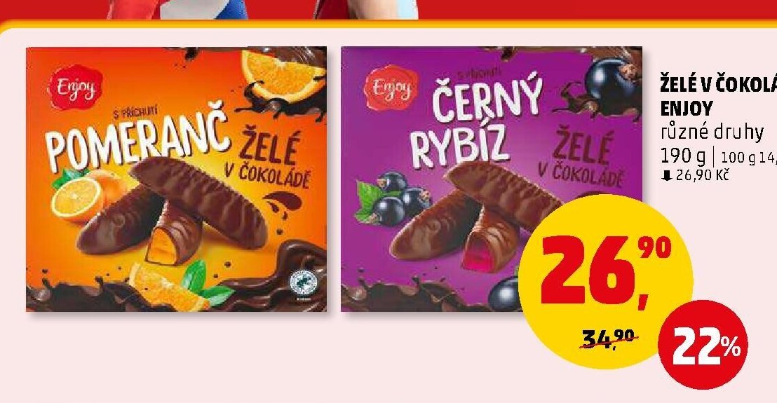 Želé v čokoládě Enjoy