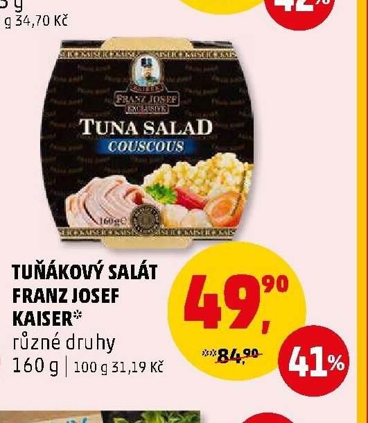 TUŇÁKOVÝ SALÁT FRANZ JOSEF KAISER